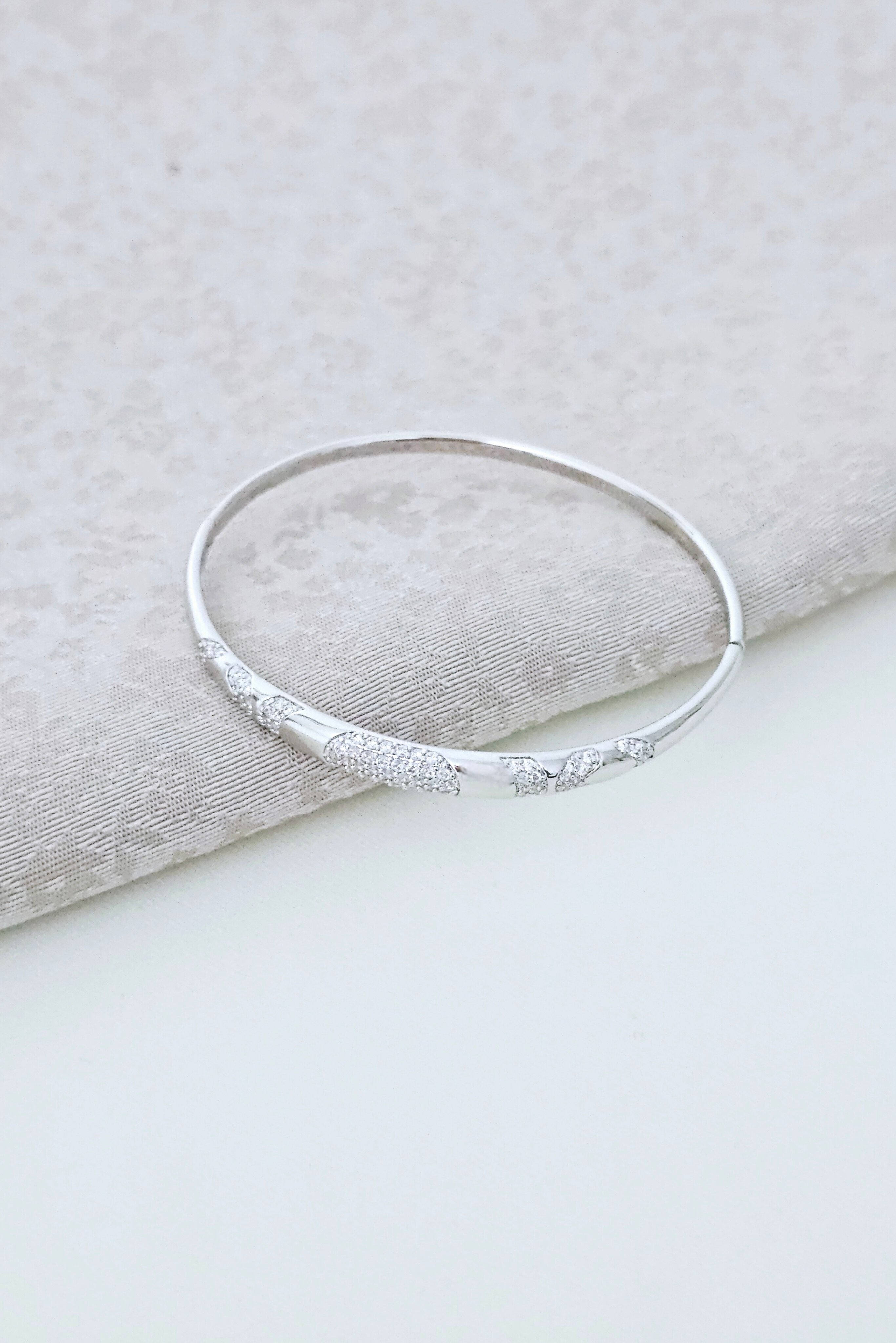Xuping Zirkon Taşlı Silver Bileklik