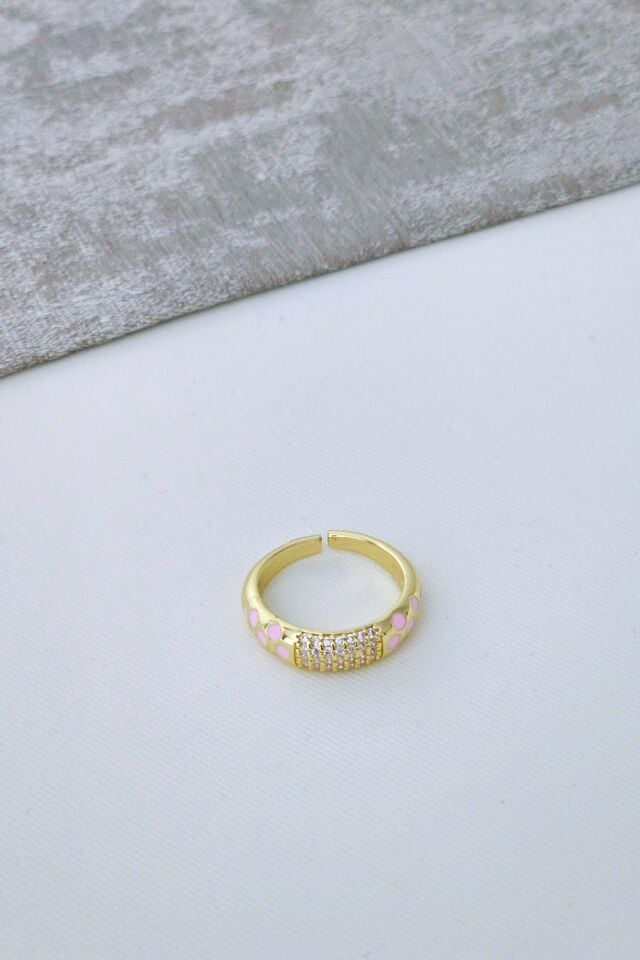 Gold Taşlı Yüzük