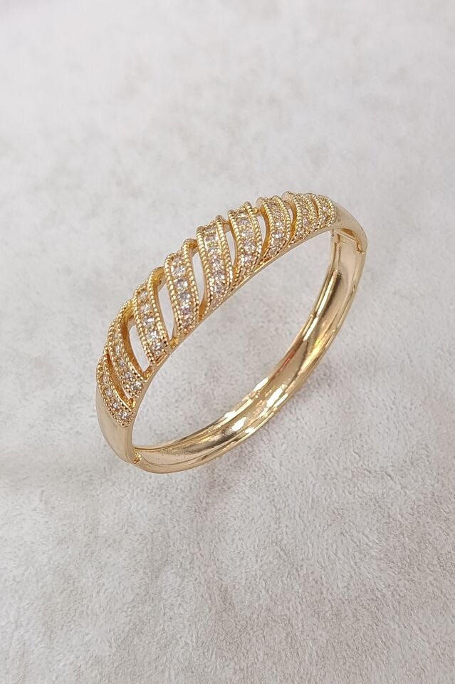 Zirkon taşlı vip bileklik