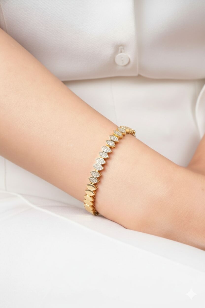 Ysx Zirkon Taşlı Bileklik