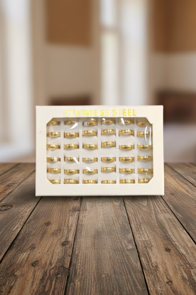 Çelik Gold Alyans Yüzük