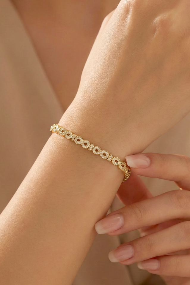 Xuping Sonsuzluk Bileklik 14 K