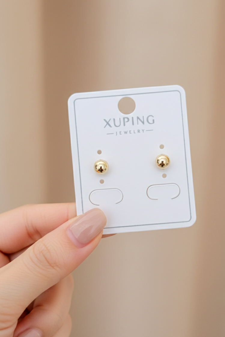 Xuping Top Küpe Gold