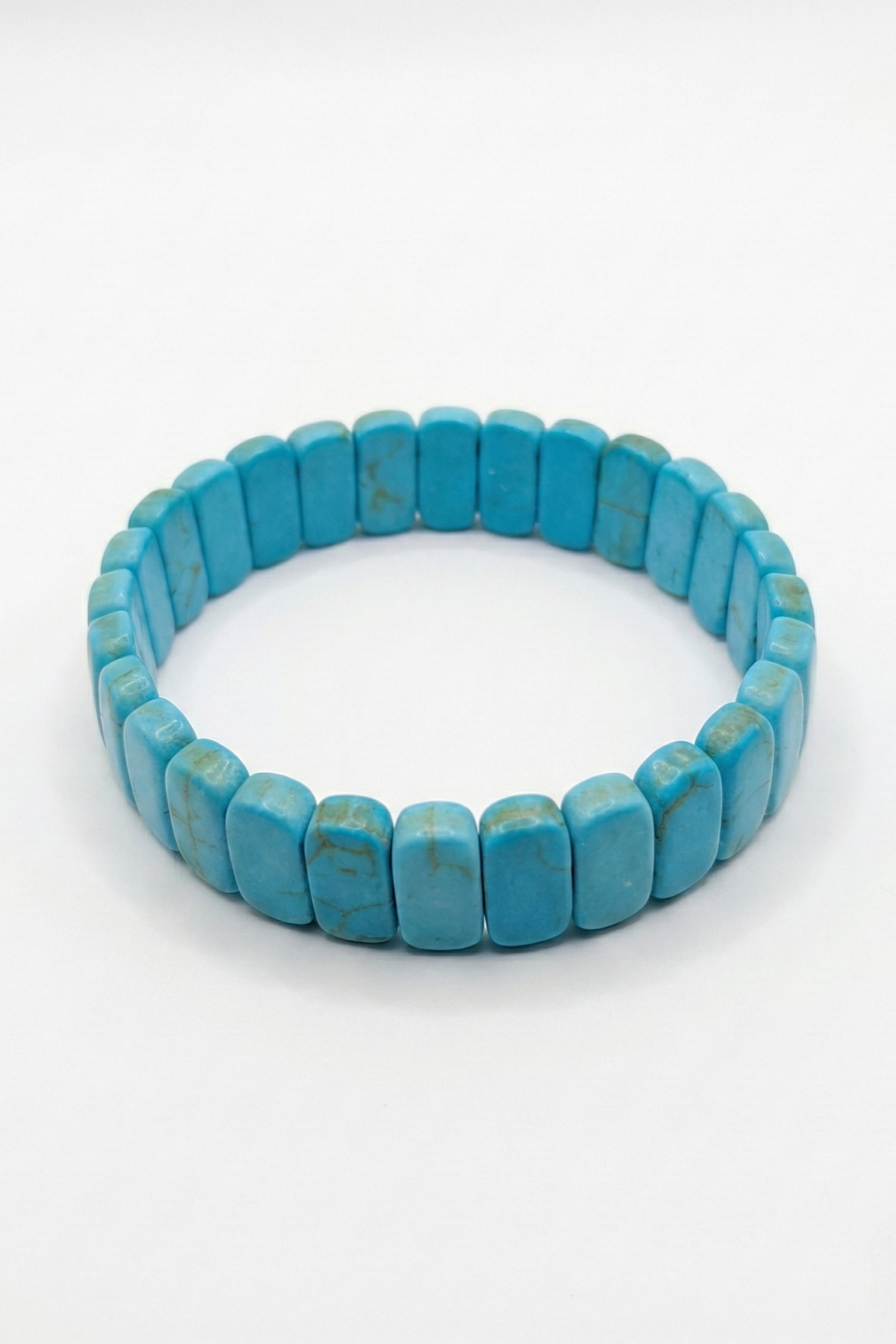 Hakiki Turkuaz Taşı Bilezik - Strese Karşı Koruma