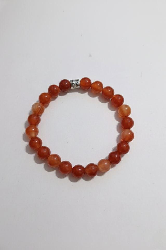 Akik Taşı Bileklik - Zindelik ve Cesaret