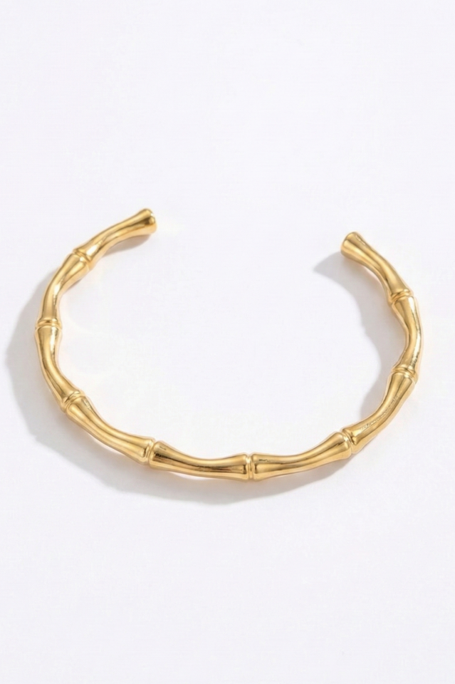 Çelik Yarım Bambu Bileklik