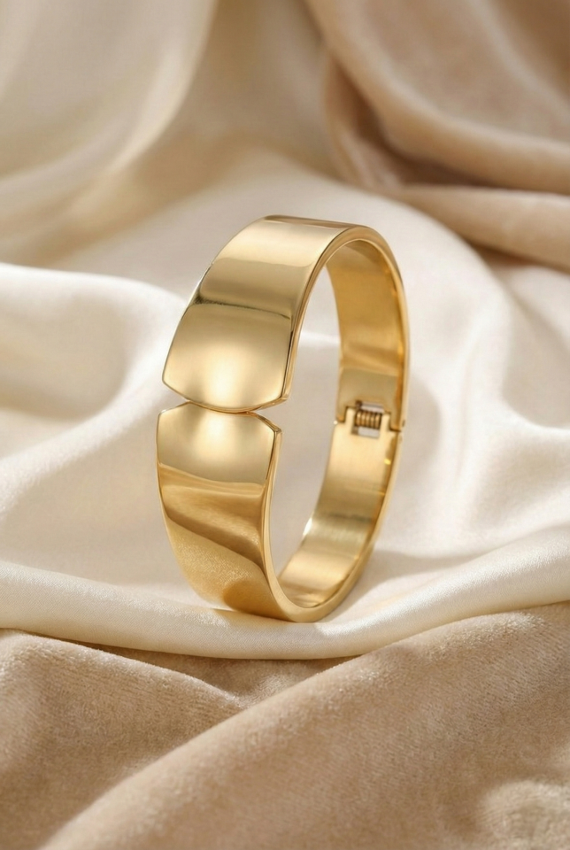 Çelik Gold Bileklik