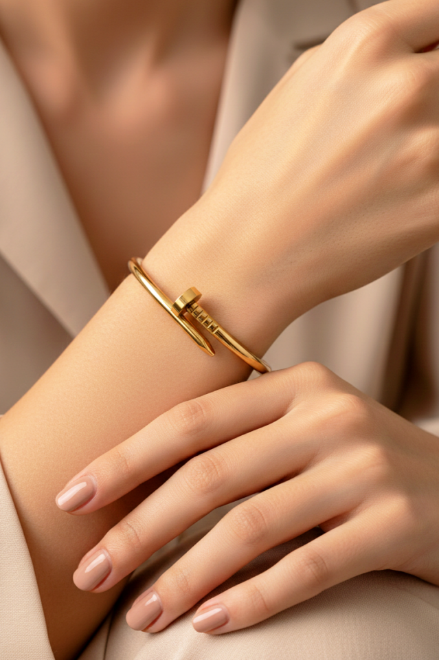 Çelik Çivi Model Bileklik